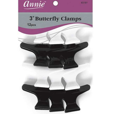 Annie- #3181 Butterfly Clamps 3"