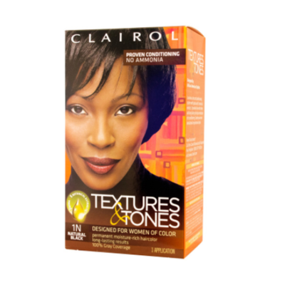Clairol- Texture & Tone- 1N Natural Black