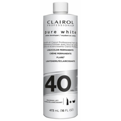 Clairol Pro- Pure White Creme Developer 40 Vol. 16oz