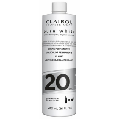 Clairol Pro- Pure White Creme Developer 20 Vol. 16oz