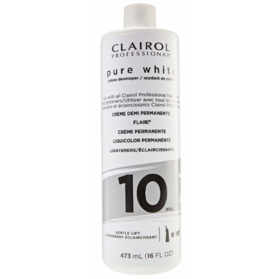 Clairol Pro- Pure White Creme Developer 10 Vol. 16oz