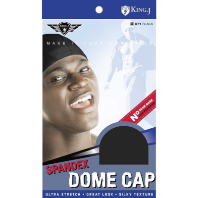 Spandex Dome Cap Black #071