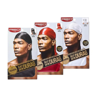 Red by Kiss Silky Satin Durag