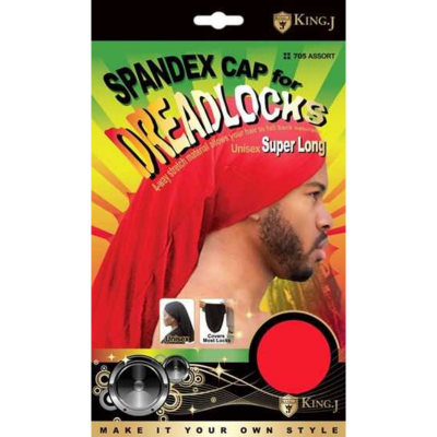 #705 Spandex Cap For Dreadlock Super Long- Assorted Color Chosen