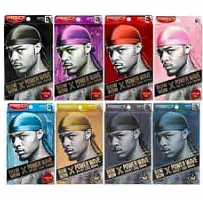 Power wave- Velvet Luxe Durag