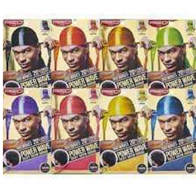 Power Wave- 360° Silky Satin Durag