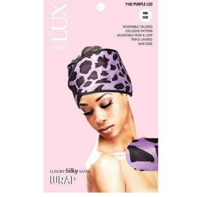 Lux Silky Satin Wrap (Leo Assorted Color Chosen) #7102