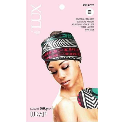Lux Silky Satin Wrap (Afro Assorted Color Chosen)#7101
