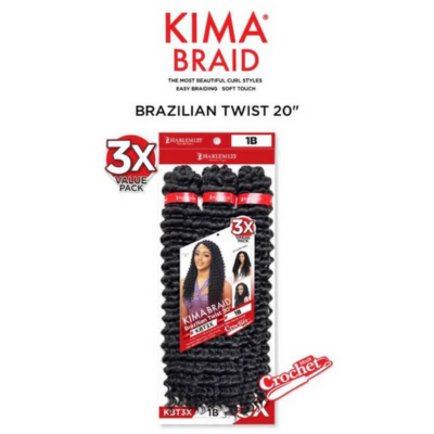 Harlem 125- Kima Brazilian Twist 20" ( KBT3X )