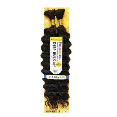 Freetress Bulk 100% Human Hair Deep Bulk 18"