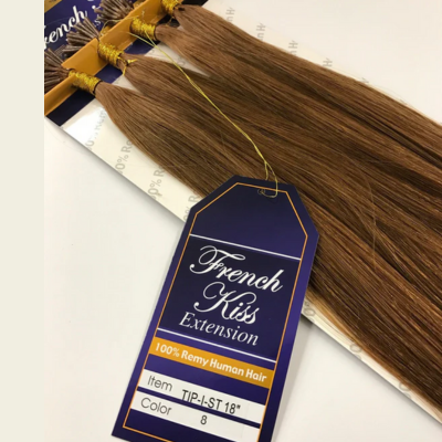 Jazz Wave- French Kiss I-Tip 18" 100% Human Hair