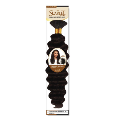 Hair Republic Scarlet French Deep Wave Bulk 18" S-DBK-18