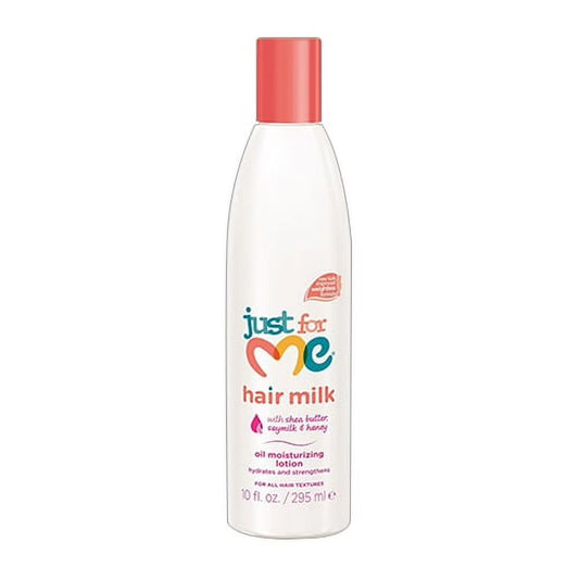 Just For Me Oil Moisturizing Lotion provides daily hydration and conditioning for kid's hair and scalp.
BENEFITS: instantly softens and smooths, seals in nourishing, lightweight moisture for reduced frizz, fly-aways and humidity.