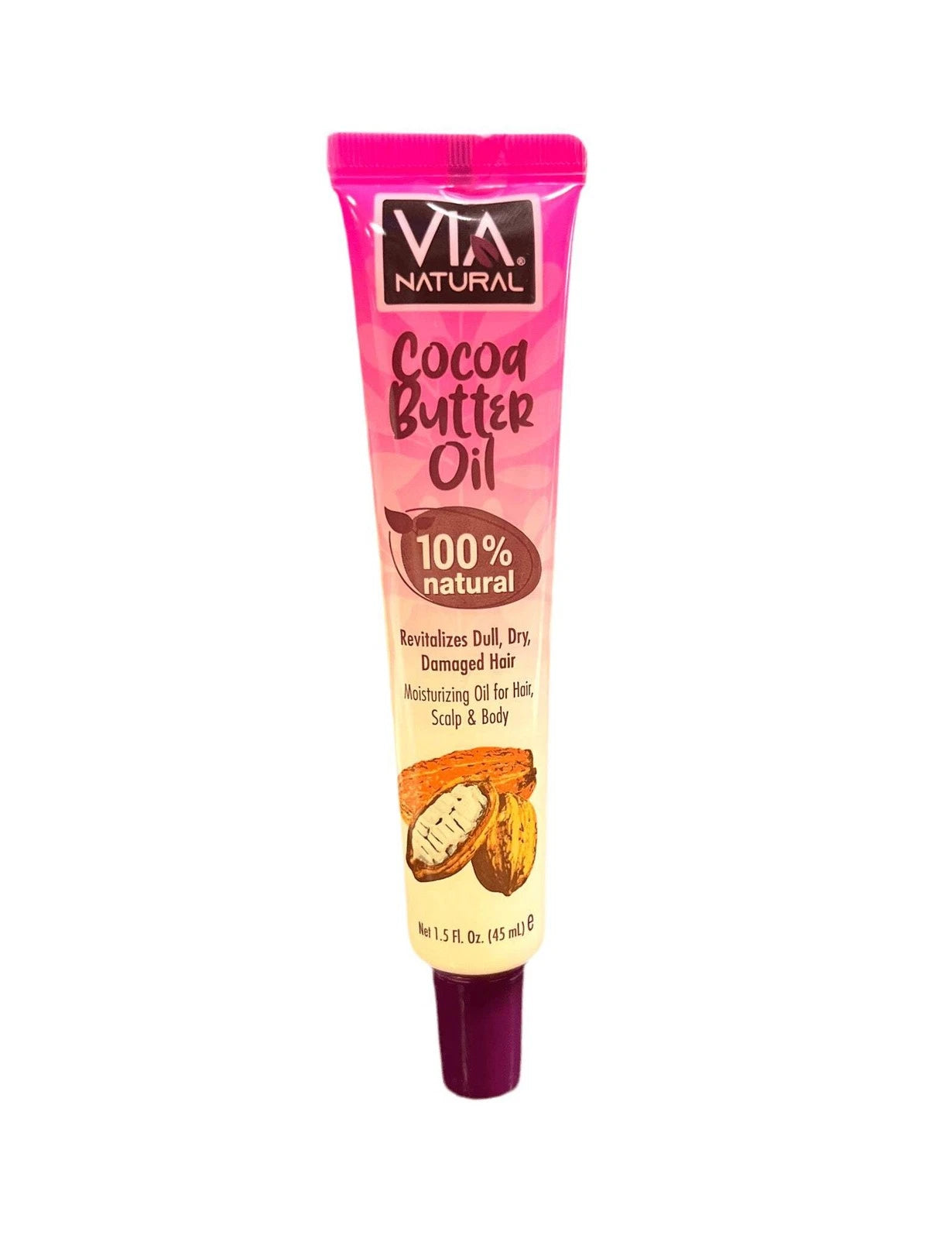 Via Natural Ultra Care Oils 1.5oz Tube